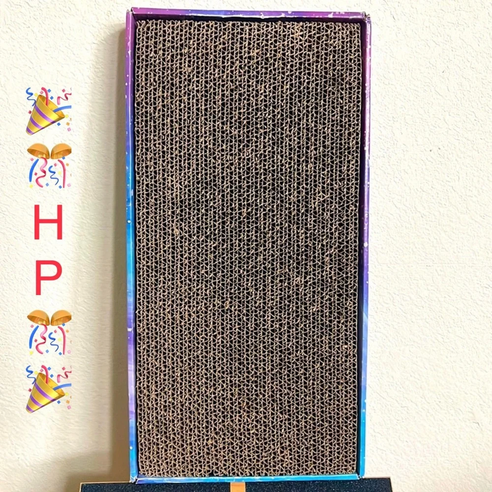 🎉🎊2X HP🎊🎊 Cat Reversible Scratch pad, play sleep and Grind Claws